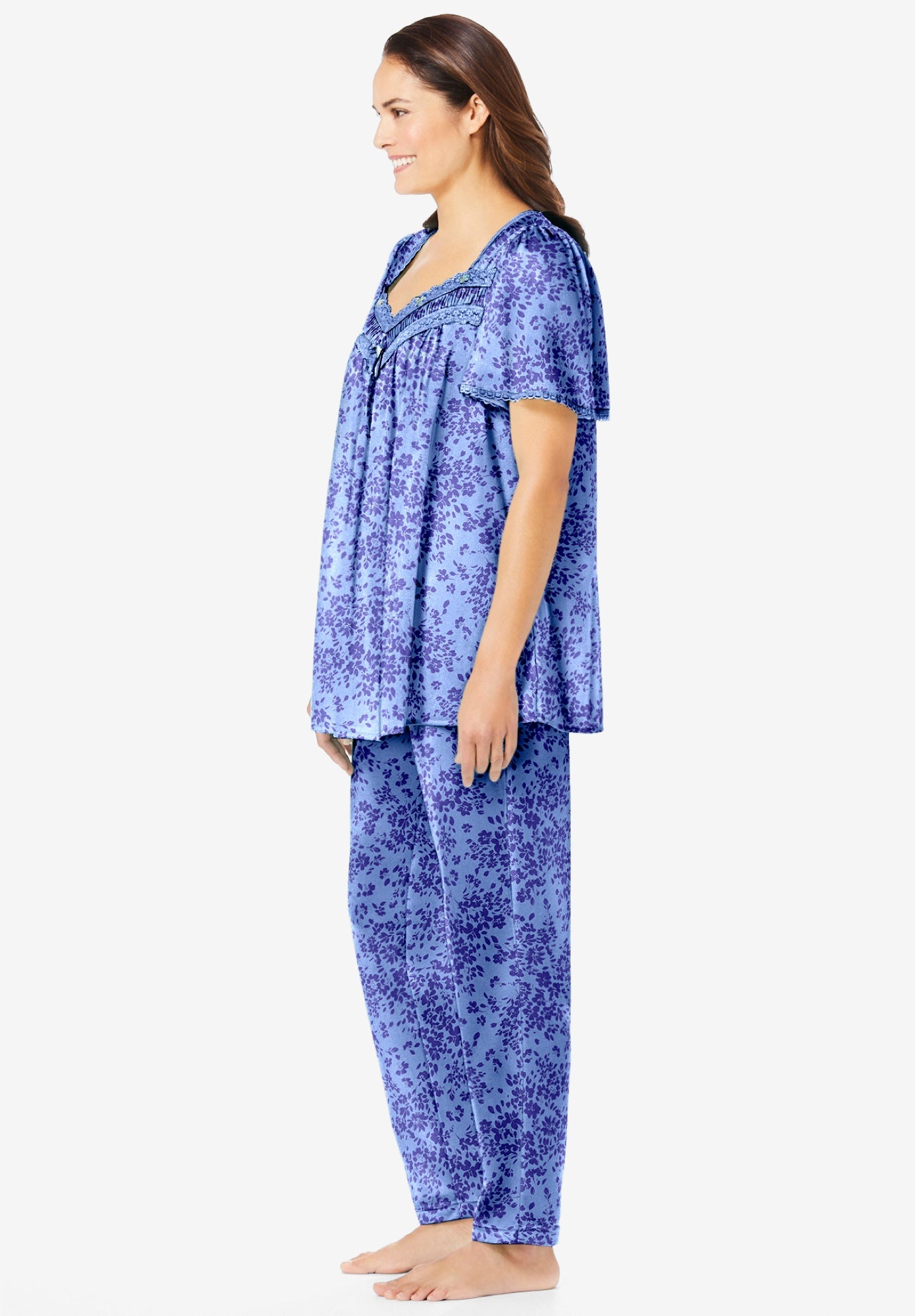 Silky 2-Piece PJ Set  image number 2