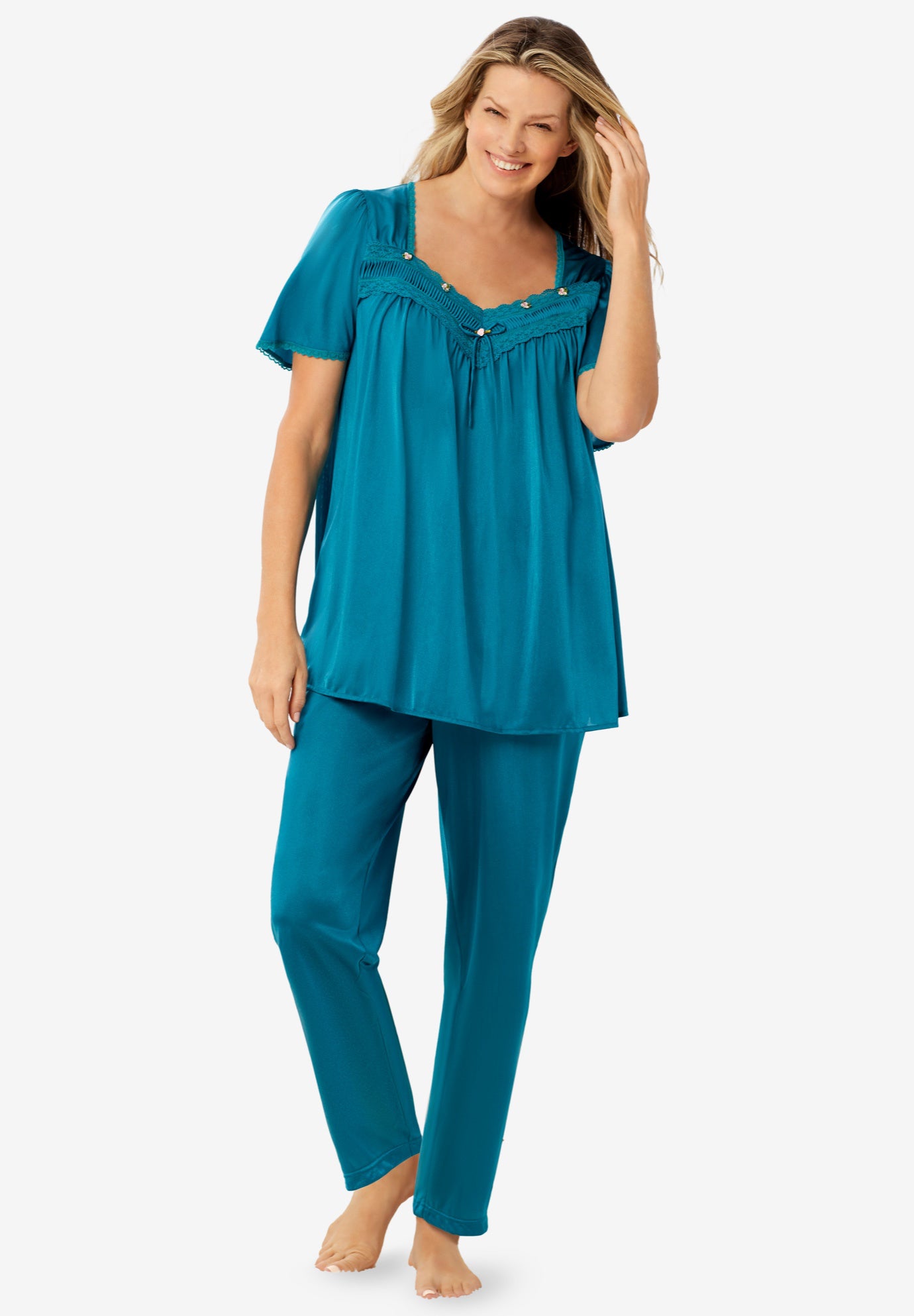 Silky 2-Piece PJ Set  image number 0