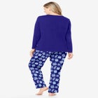 Long Sleeve Knit PJ Set image number null