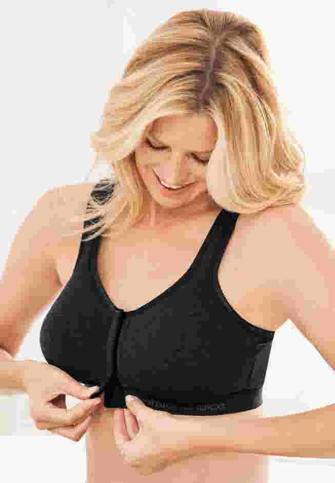 Wireless Front-Close Lounge Bra image number 3