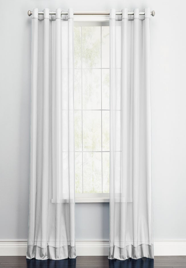 BH Studio Sheer Voile Grommet Panel image number 0