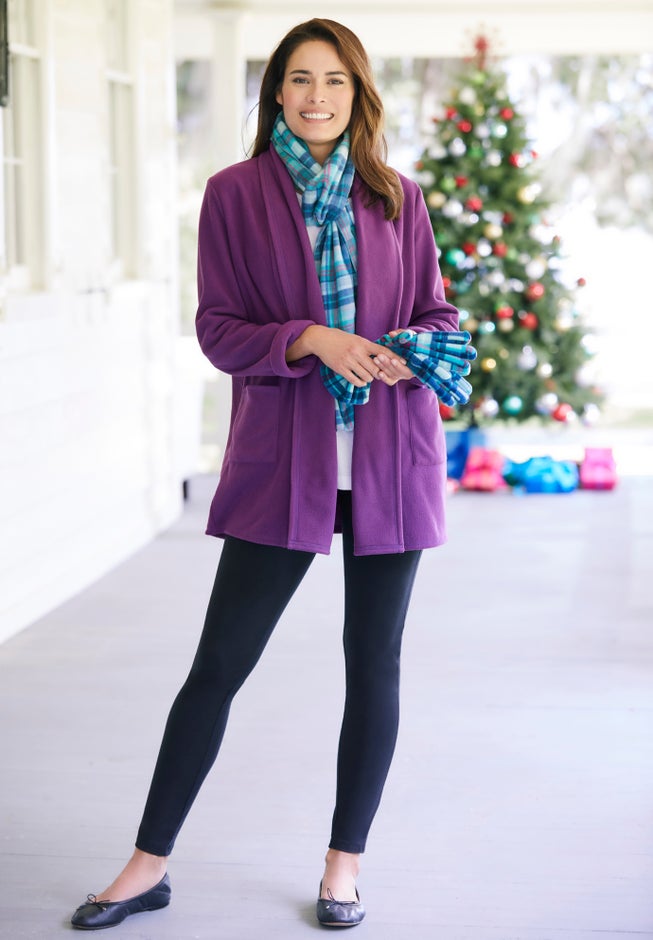 Microfleece Cardigan image number 1