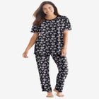 Floral Henley PJ Set image number null