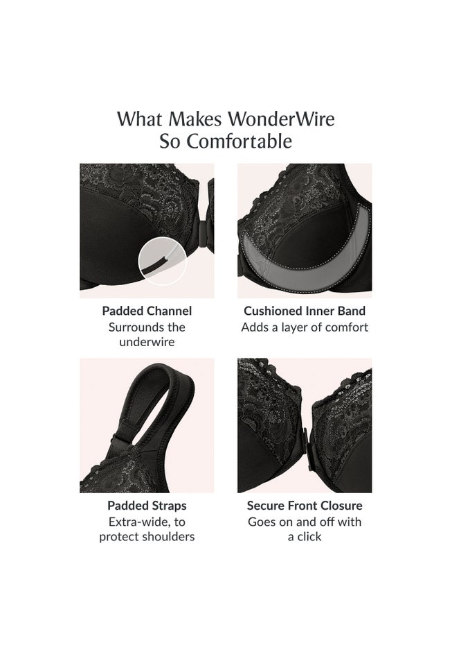 Wonderwire&reg; Front-Close Underwire Bra 1245 image number 4