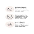 Wonderwire&reg; Front-Close Underwire Bra 1245 image number null