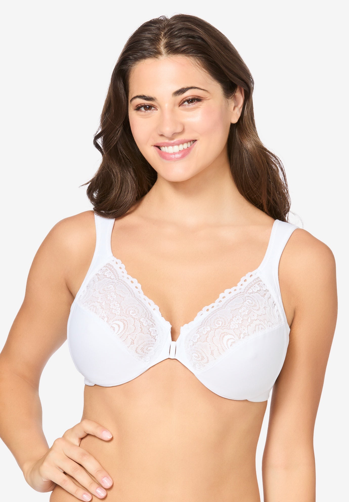 Glamorise&reg; Front-Close Underwire Bra 1245 image number 0