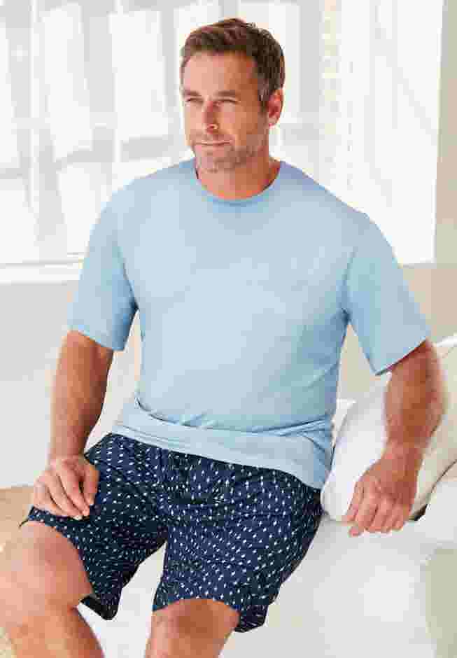 Ultra-Soft Pajama Crewneck Tee image number 6