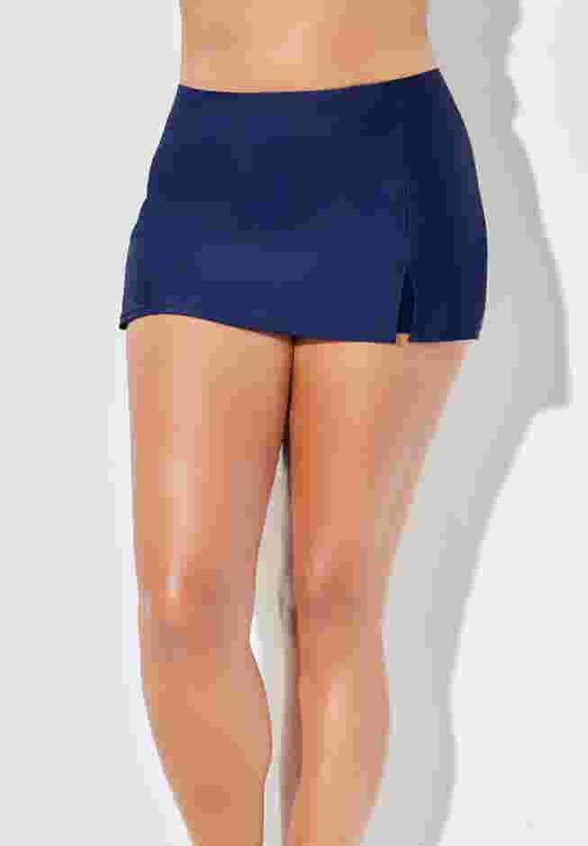 Side Slit Swim Skort image number 2