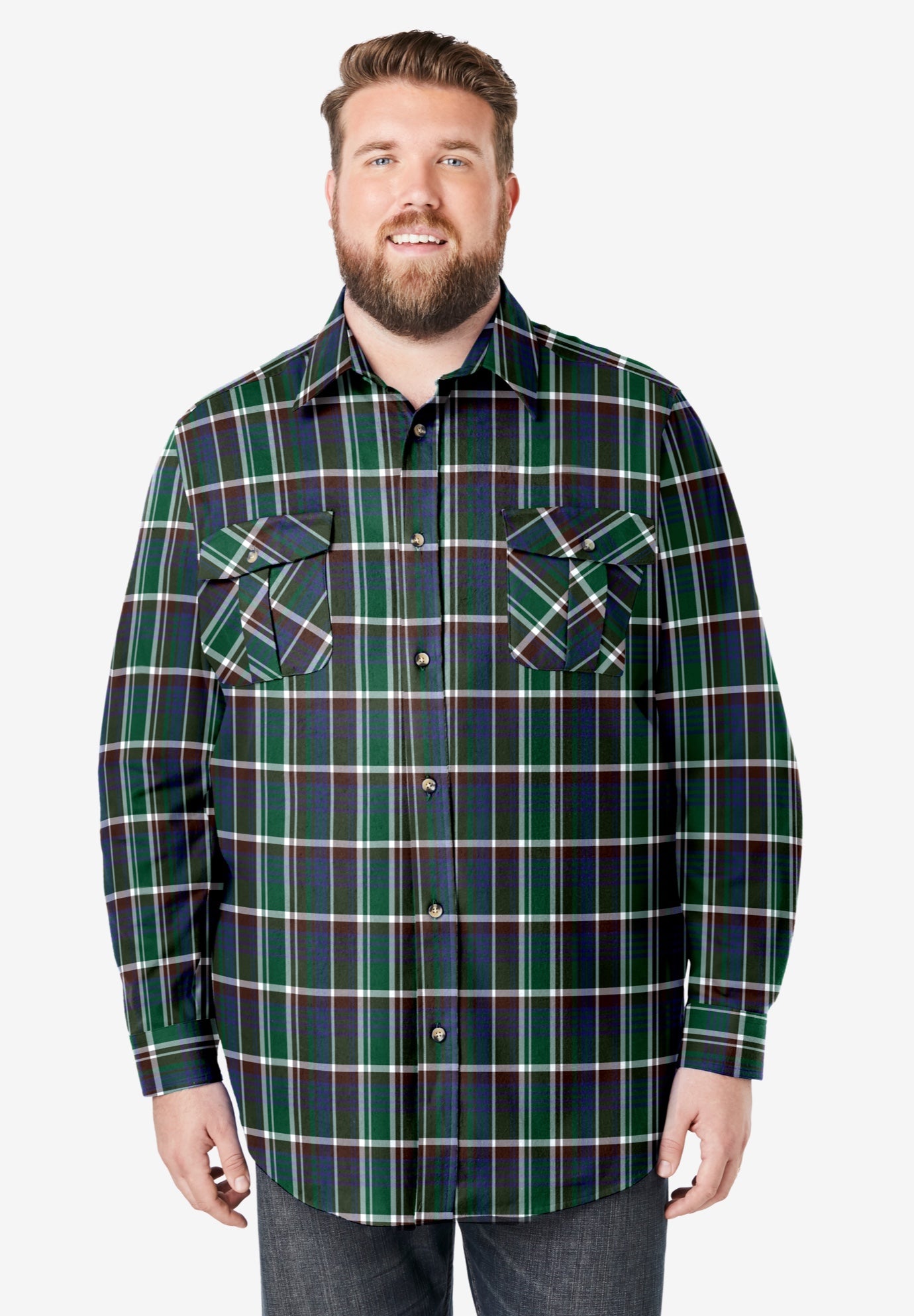 Signature Plaid Flannel Shirt image number 0