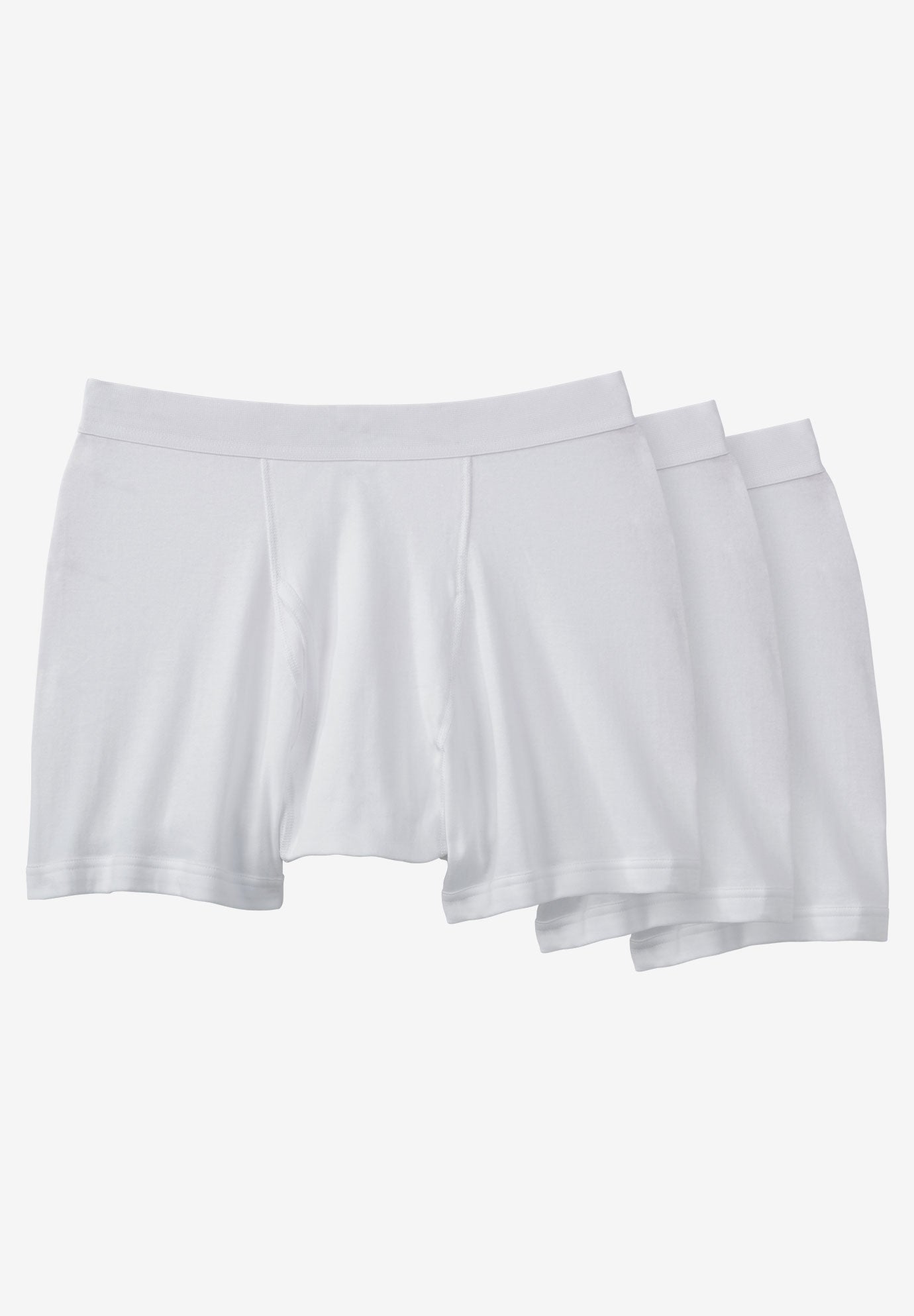 Cotton Mid-Length Briefs 3-Pack image number 0