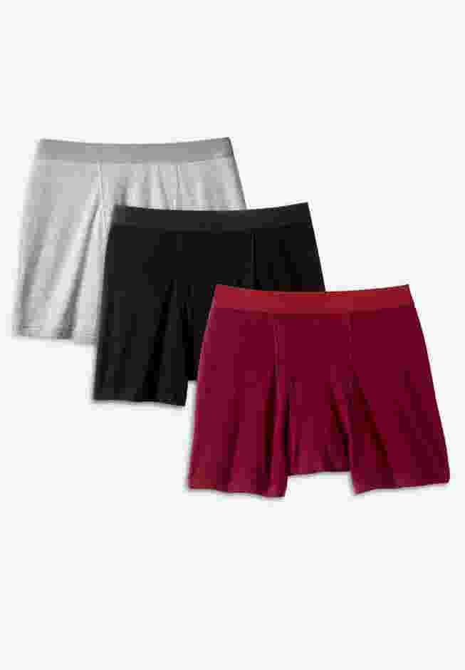 Cotton Mid-Length Briefs 3-Pack image number 0