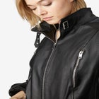 Zip Front Leather Jacket image number null