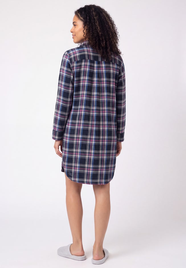 Flannel Sleep Shirt image number 1