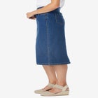 Stretch Denim Five-Pocket Jeans Skirt image number null