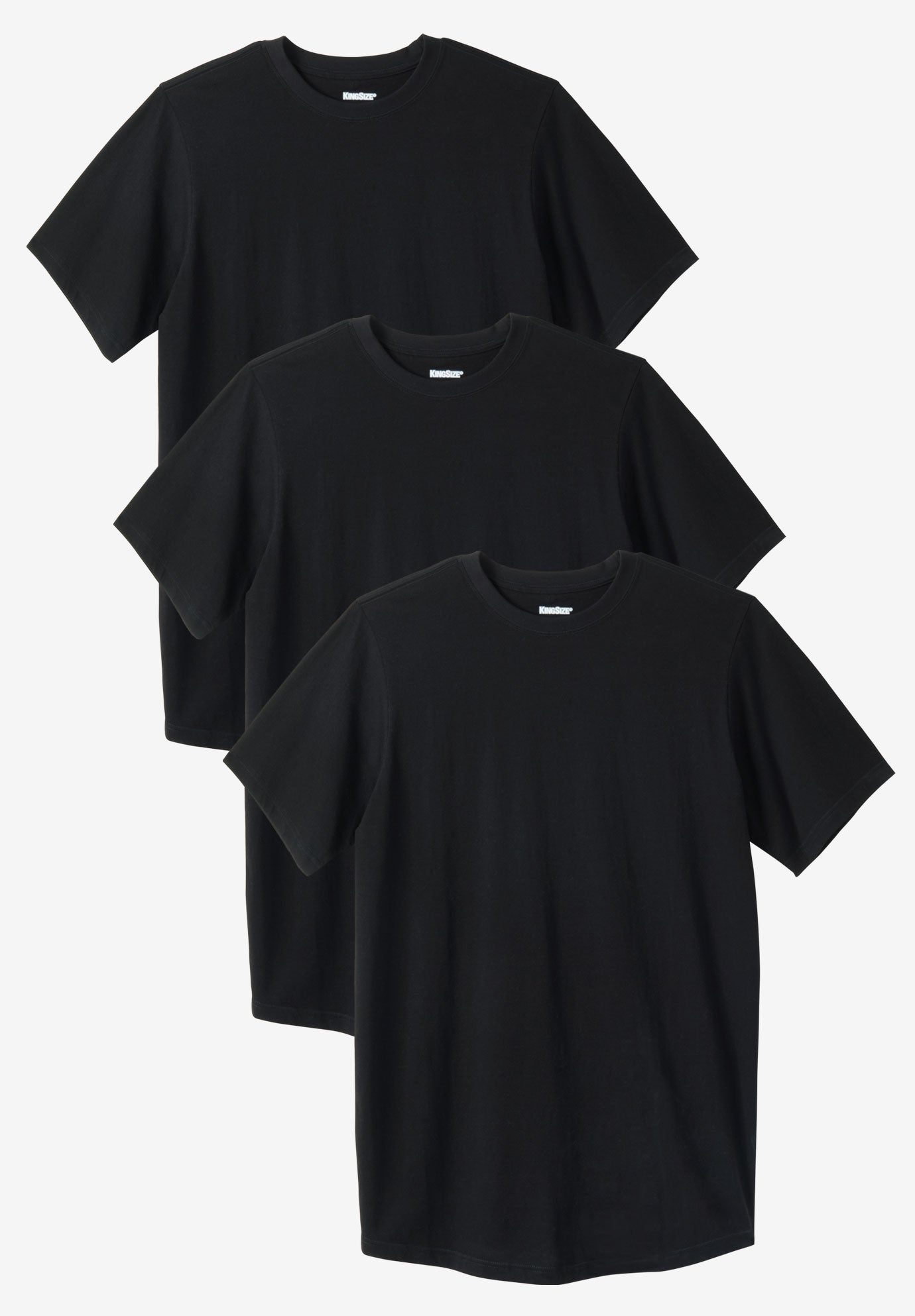 3-Pack Cotton Crewneck Undershirt image number 0