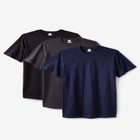 3-Pack Cotton Crewneck Undershirt image number null