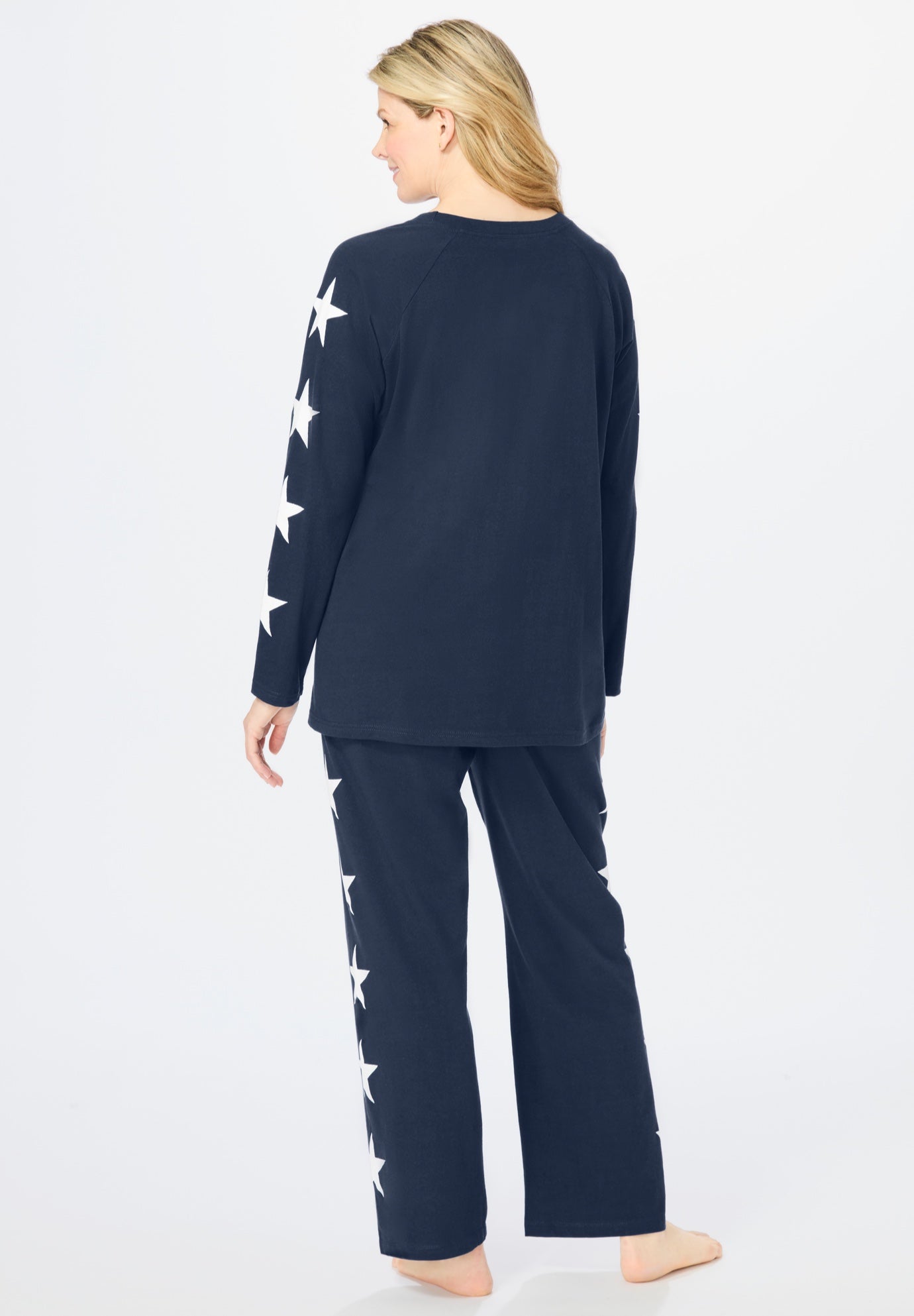 Side Print Pajama Set image number 1