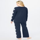 Side Print Pajama Set image number null