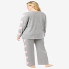 Dreams & Co® Side Print Pajama Set image number null