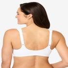 Glamorise® Wonderwire® Front-Close Cotton Underwire Bra 1241 image number null