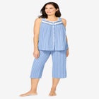 Sleeveless PJ Capri Set image number null