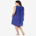 Pintuck Cooling Sleeveless Sleepshirt image number null