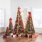 Fully Decorated Pre-Lit 6FT Pop-Up Christmas Tree image number null