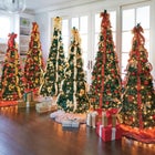 Fully Decorated Pre-Lit 7&frac12;' Pop-Up Christmas Tree image number null