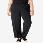 Ultrasmooth&reg; Fabric Wide-Leg Pant image number null