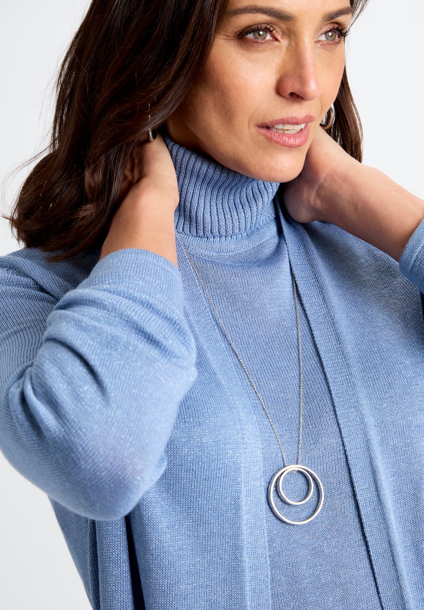 Carefree Cashmere Duster Sweater image number 3