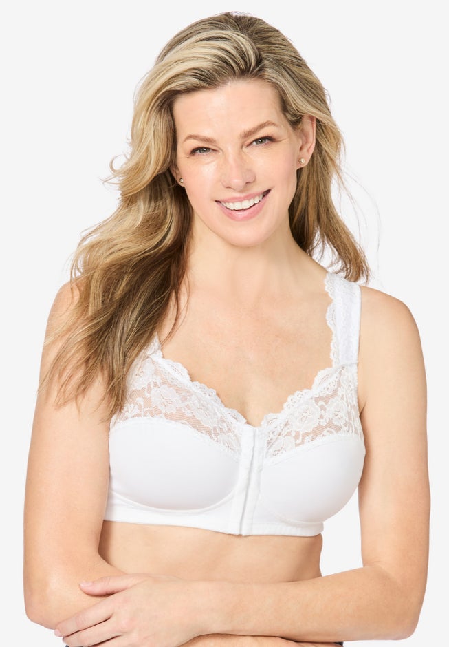 Front Close Wireless Gel Strap Bra image number 0