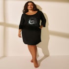 Three-Quarter Sleeve Sleepshirt image number 0