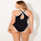 Two-Piece Convertible Maillot Swimdress image number null