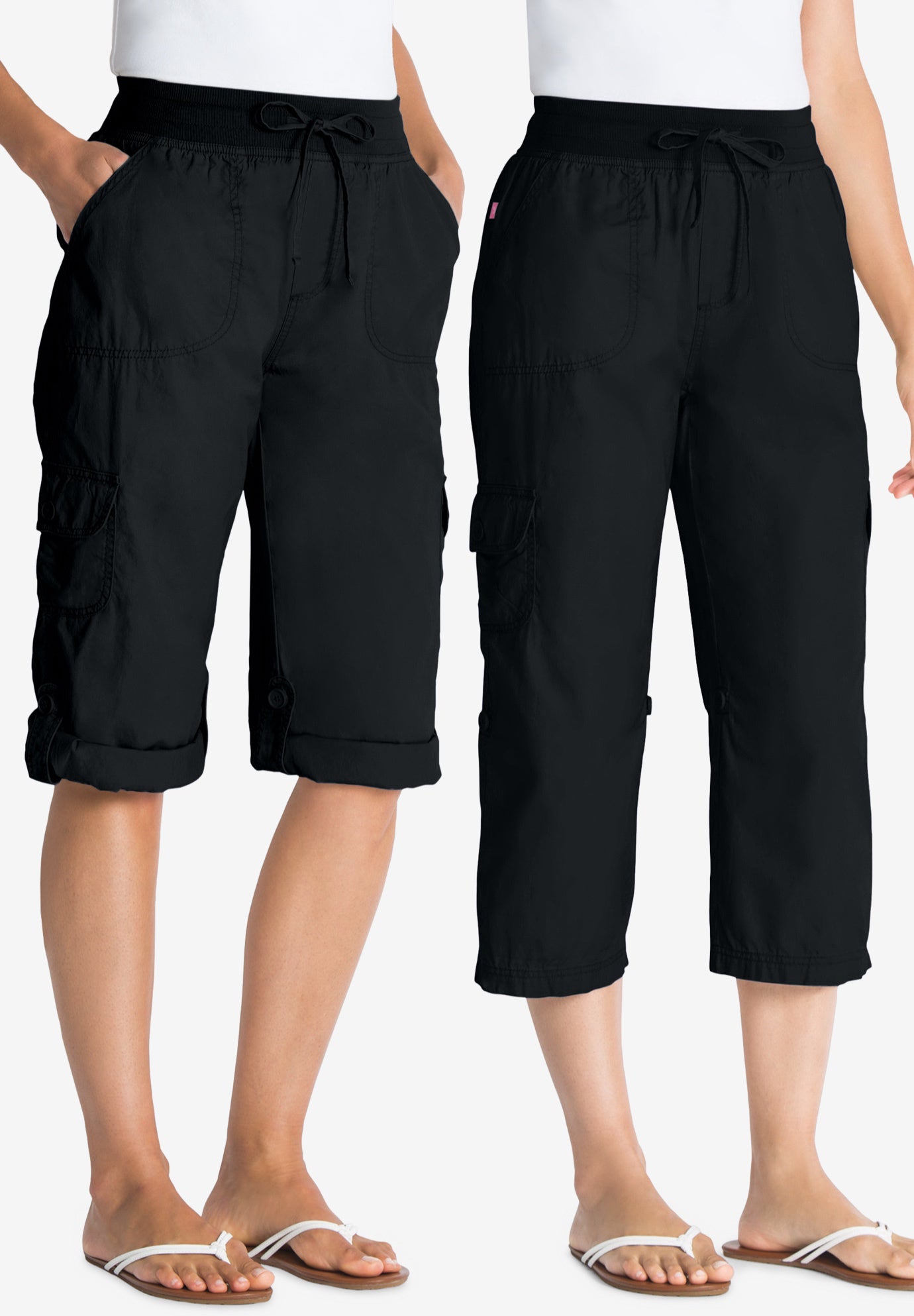 Convertible Length Cargo Capri/Bermuda image number 0