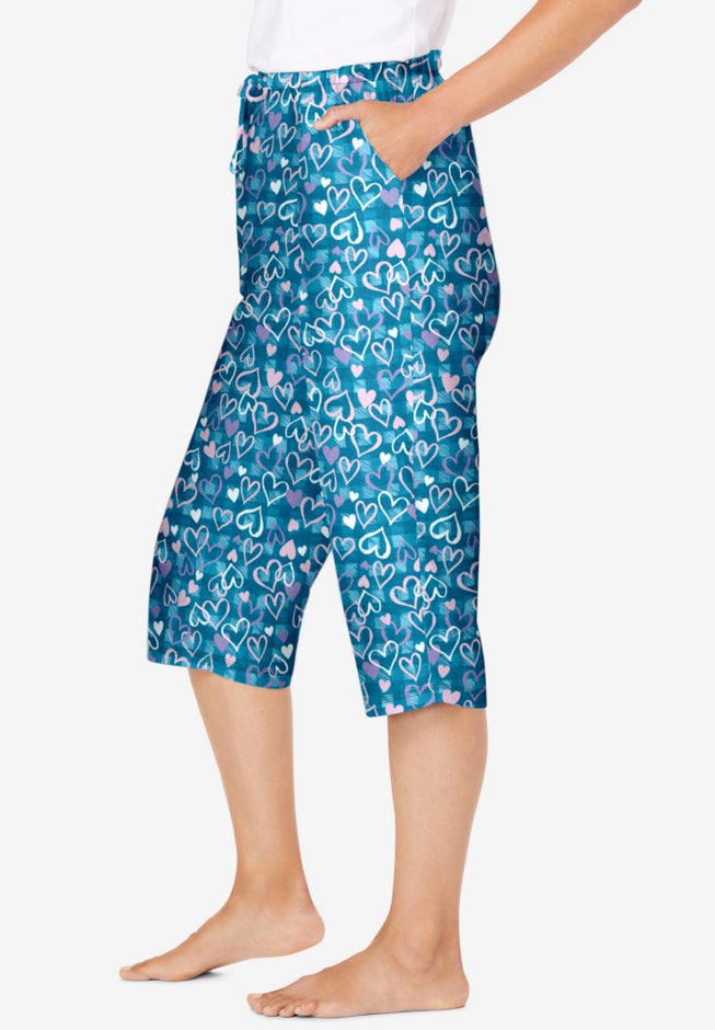 Knit Sleep Capri image number 3