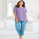 Knit Sleep Pant image number null