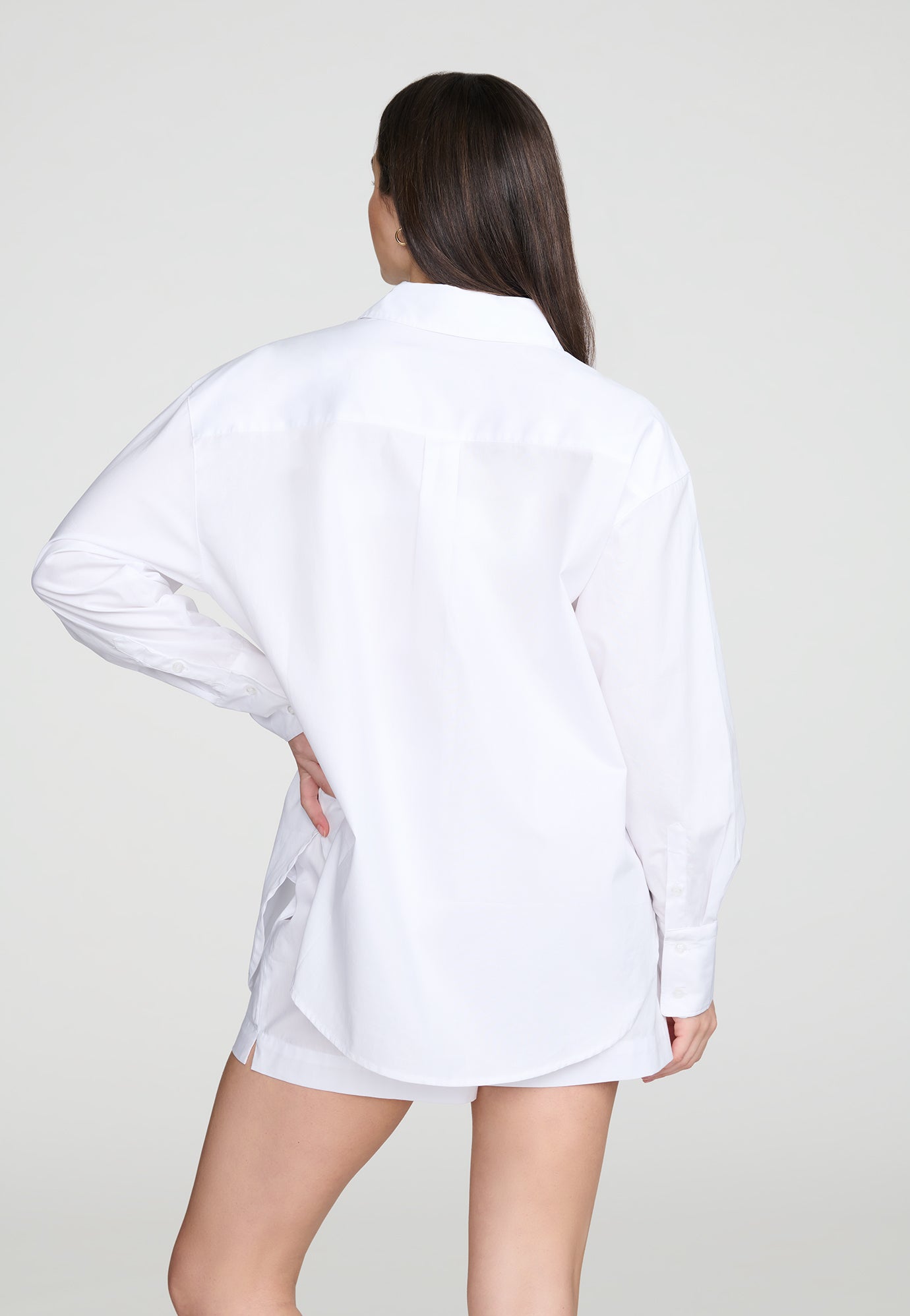 The Oversized Shirt- Cotton image number 2