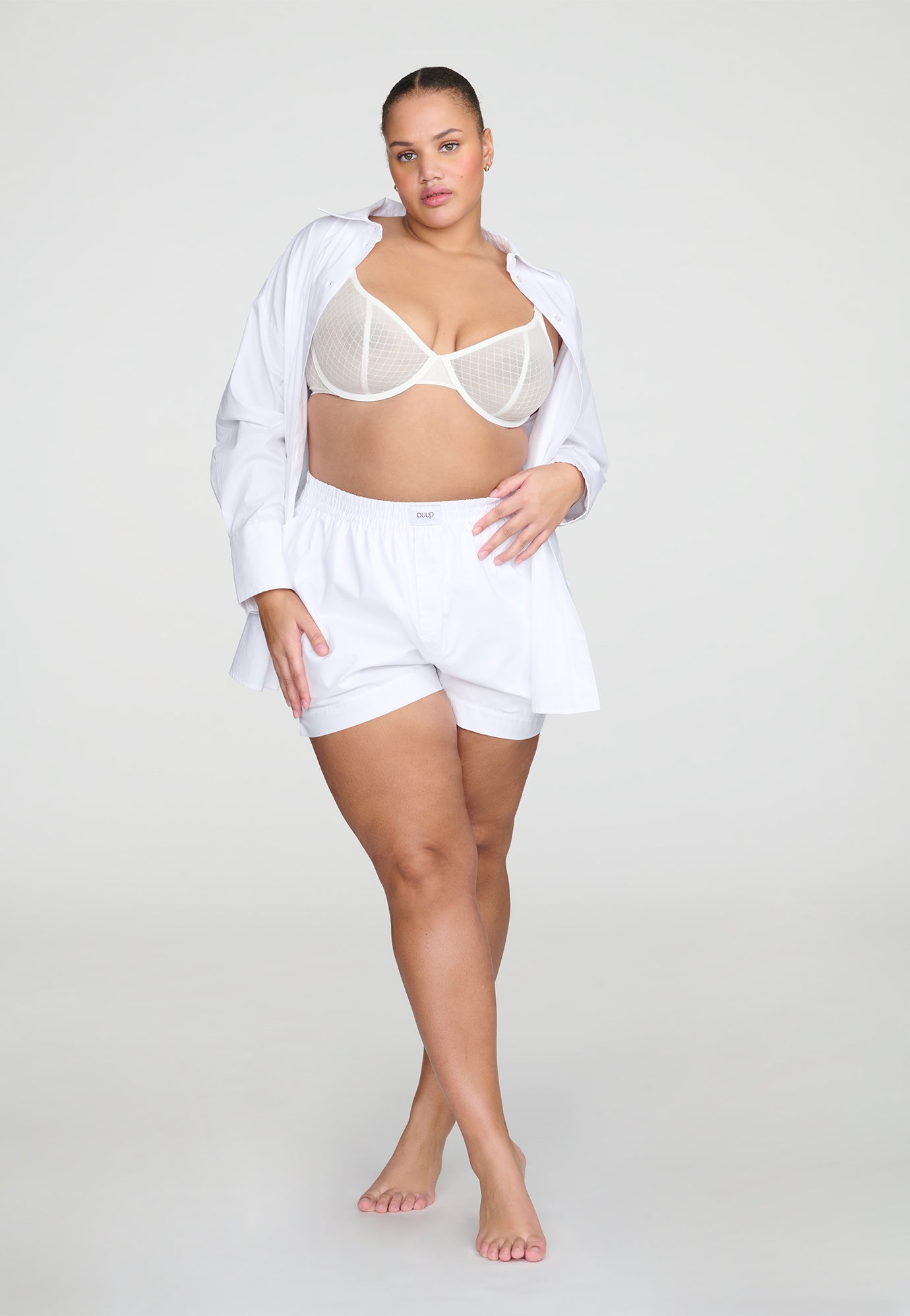 The Oversized Shirt- Cotton image number 6