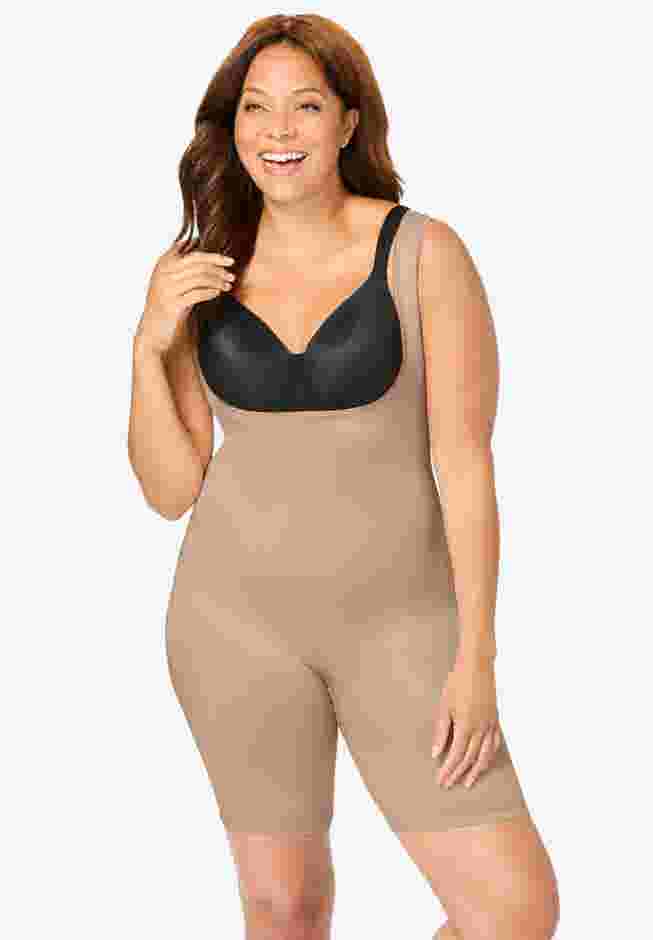 Power Shaper Firm Control Wear-Your-Own-Bra Body Shaper image number 0