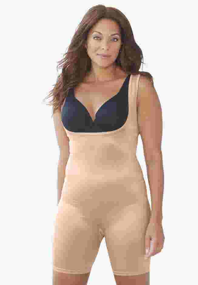 Power Shaper Firm Control Wear-Your-Own-Bra Body Shaper image number 1