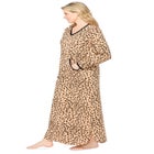 Long Printed Sleep Shirt  image number null