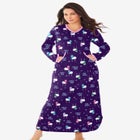 Long Printed Sleep Shirt image number null