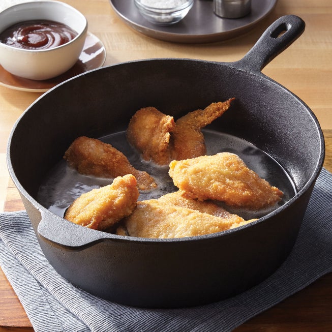12" Cast Iron Chicken Fryer image number 0