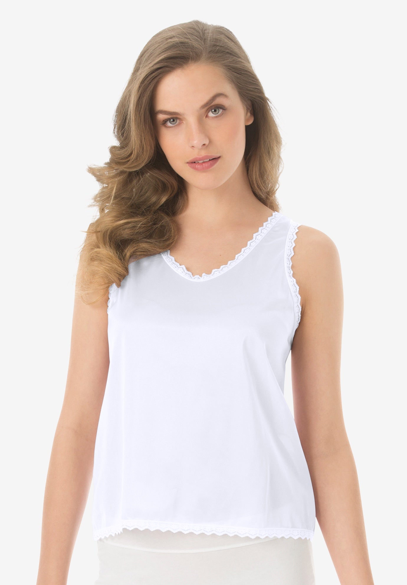 Lace-Trim Camisole  image number 0