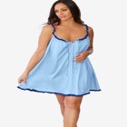 Babydoll Ruffle Gown image number null