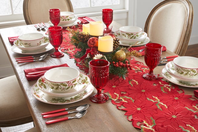 4-Pc. Red Goblet Set image number 1