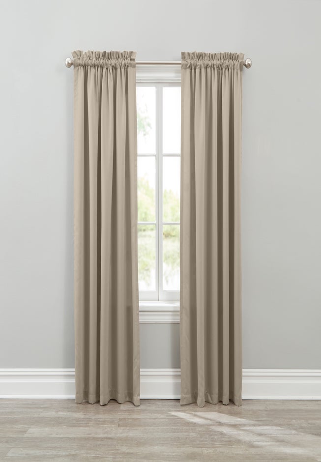 BH Studio Room-Darkening Rod-Pocket Panel image number 0