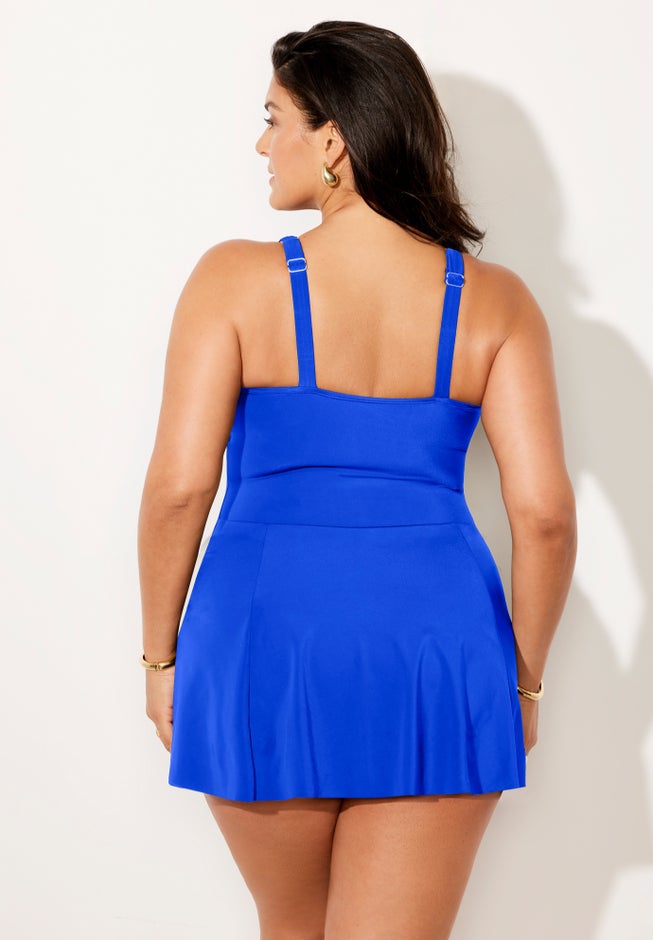 Adjustable Sarong Swimdress image number 5