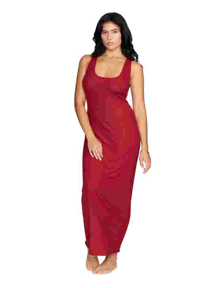 The Midi Dress - Modal Silk Rib image number 1
