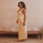 The Midi Dress - Modal Silk Rib image number null